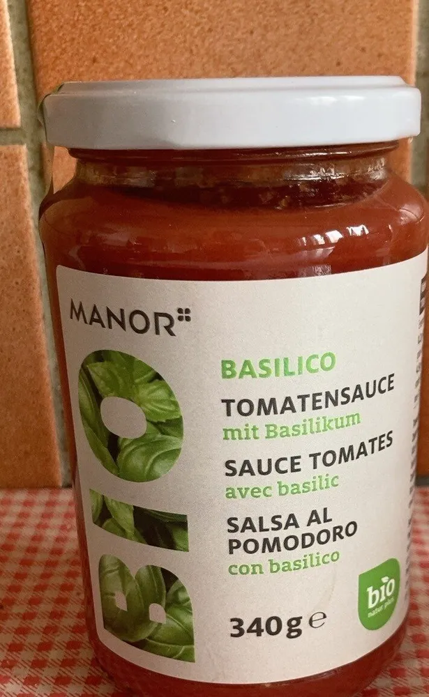 Sauce tomates avec basilic
