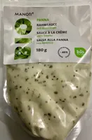 Bio Sauce à la crème, avec basilic