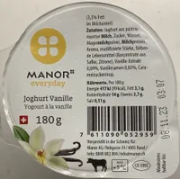 Yogourt à la vanille