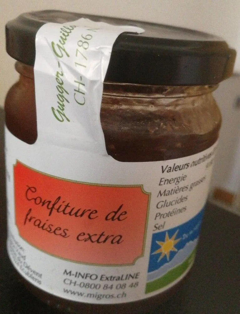 Confiture de fraise extra