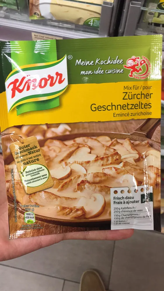 Emincé zurichoise