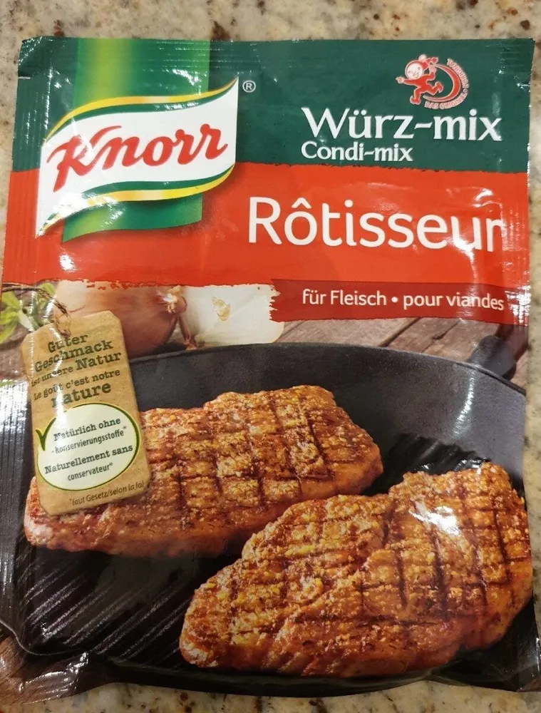 Condi-Mix Rôtisseur Viande Knorr 88 GR, 3 Sachets