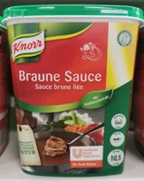 Sauce brune liée