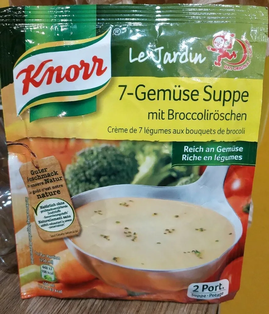 7 gemuse suppe