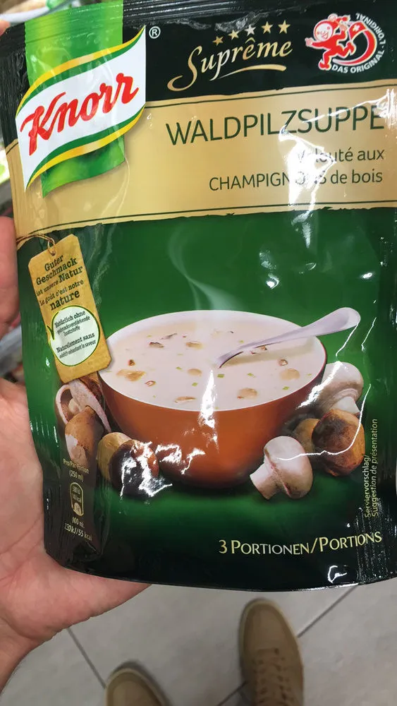 Velouté aux Champignons de bois