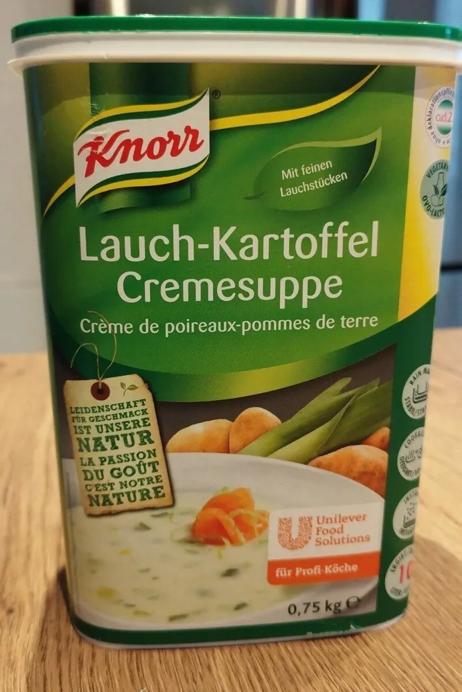 Crème poireaux pommes de terre