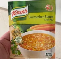 Buchstaben Suppe