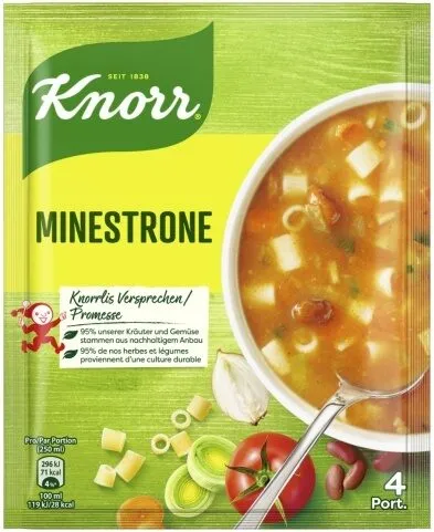 Minestrone Mit 40% mehr Pasta