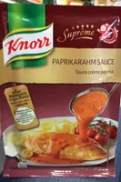 Sauce crème paprika