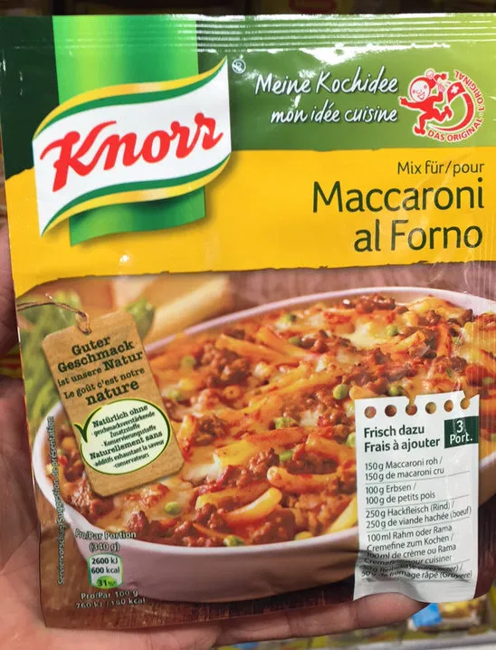 Mix pour Maccaroni al Forno