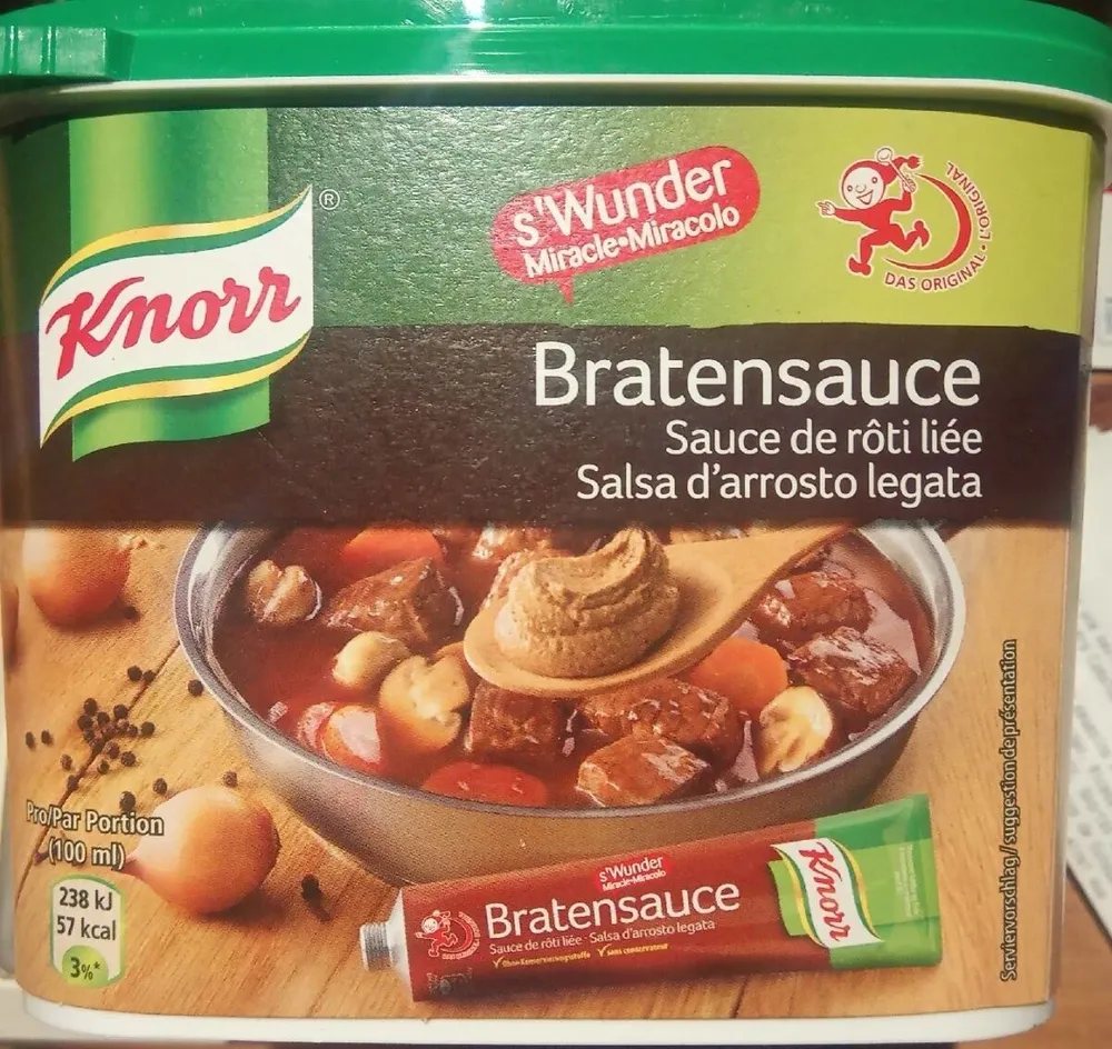 Sauce de rôti liée