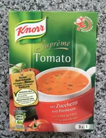 Quick Soup Suprême Tomato aux Courgettes et au Parmesan
