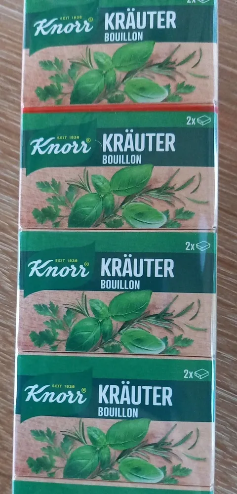 Kräuter-Bouillonwürfel