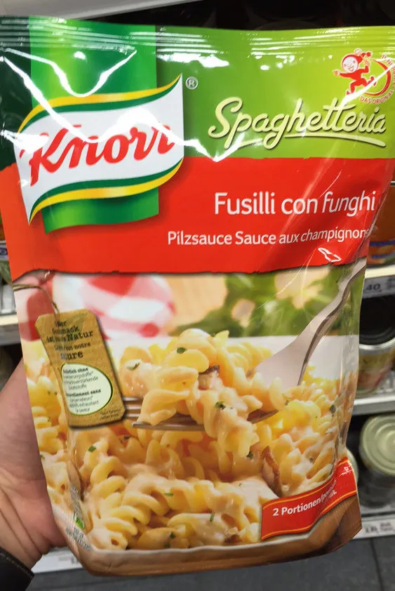 Spaghetteria Sauce aux champignons