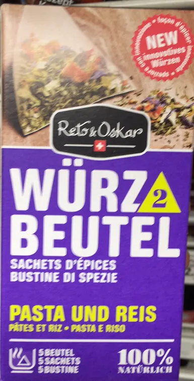 Sachet d'épices