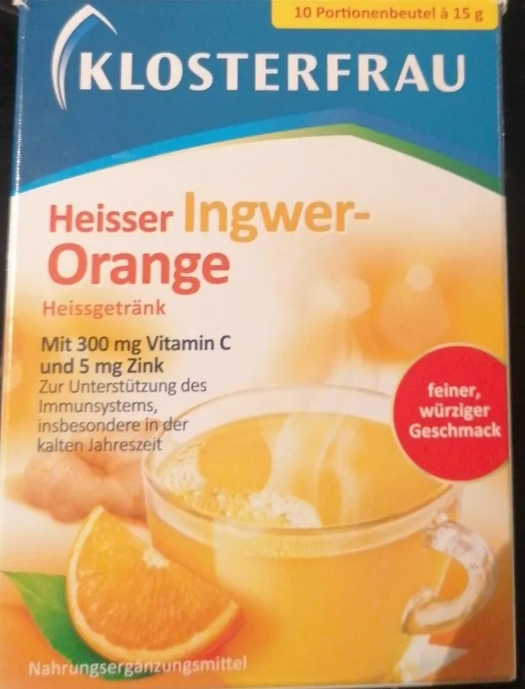 Heisse Ingwer Orange