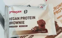 Vegan protein brownie