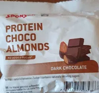 Protein choco almonds