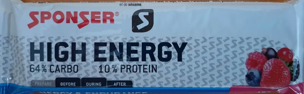 Sponser High Energy