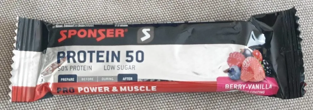 Protein 50 bar Berry-Vanilla