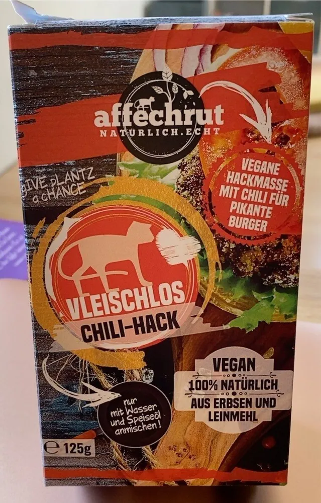 Vleischlos Chili-Hack