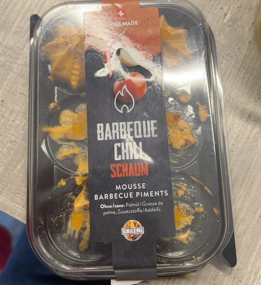 Barbecue chili schaum