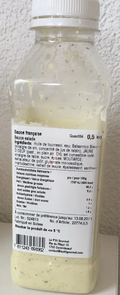 Sauce française