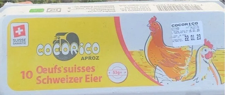 10 œufs suisses