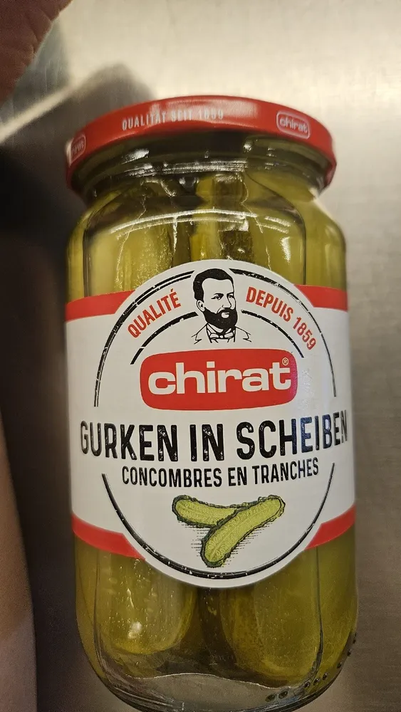 Gurken in Scheiben