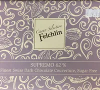 Cacao Selection Felchlin Swiss Dark Chocolate Sugar Fre