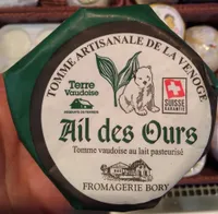 Ail des Ours - Tomme vaudoise au lait pasteurisé