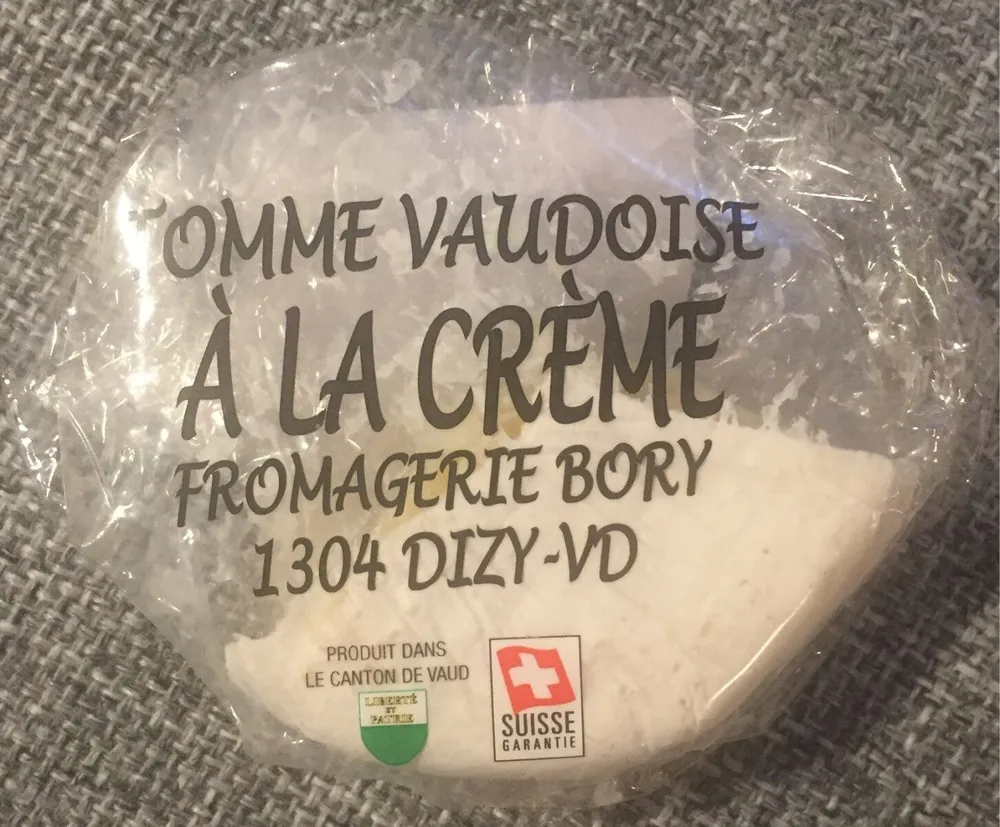 Tomme Vaudoise à la crème