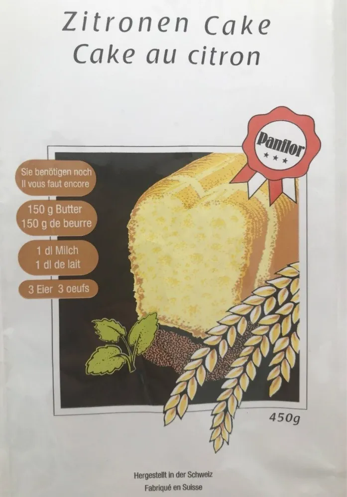 Cake au citron