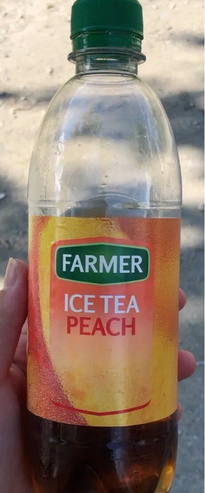 Thé froid pêche