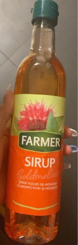 Sirup goldmelisse