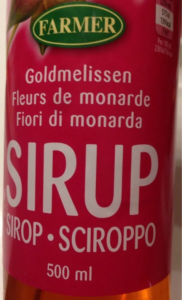 Sirop de Monarde