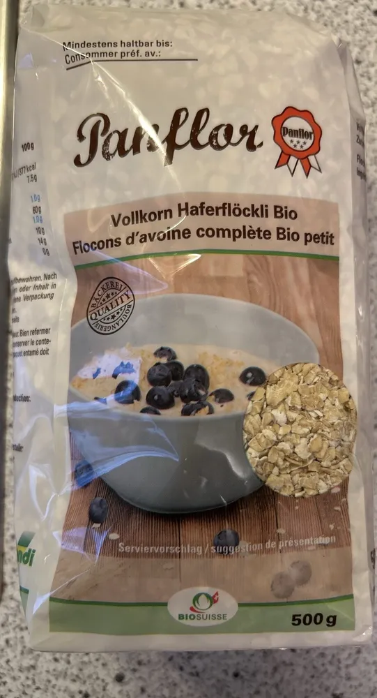 Vollkkorn Haferflöckli Bio