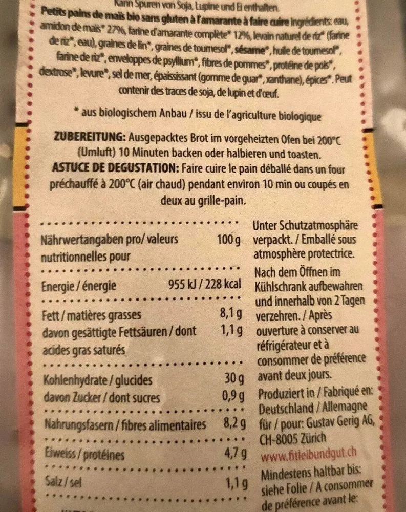 Bio Brötchen