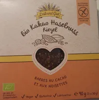 Bio Kakao Haselnuss Riegel