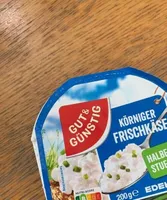 Körniger Frischkäse halbfett