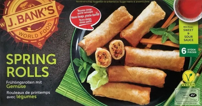 Spring Rolls Gemüse
