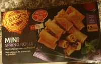 Mini rouleaux de printemps avec poulet