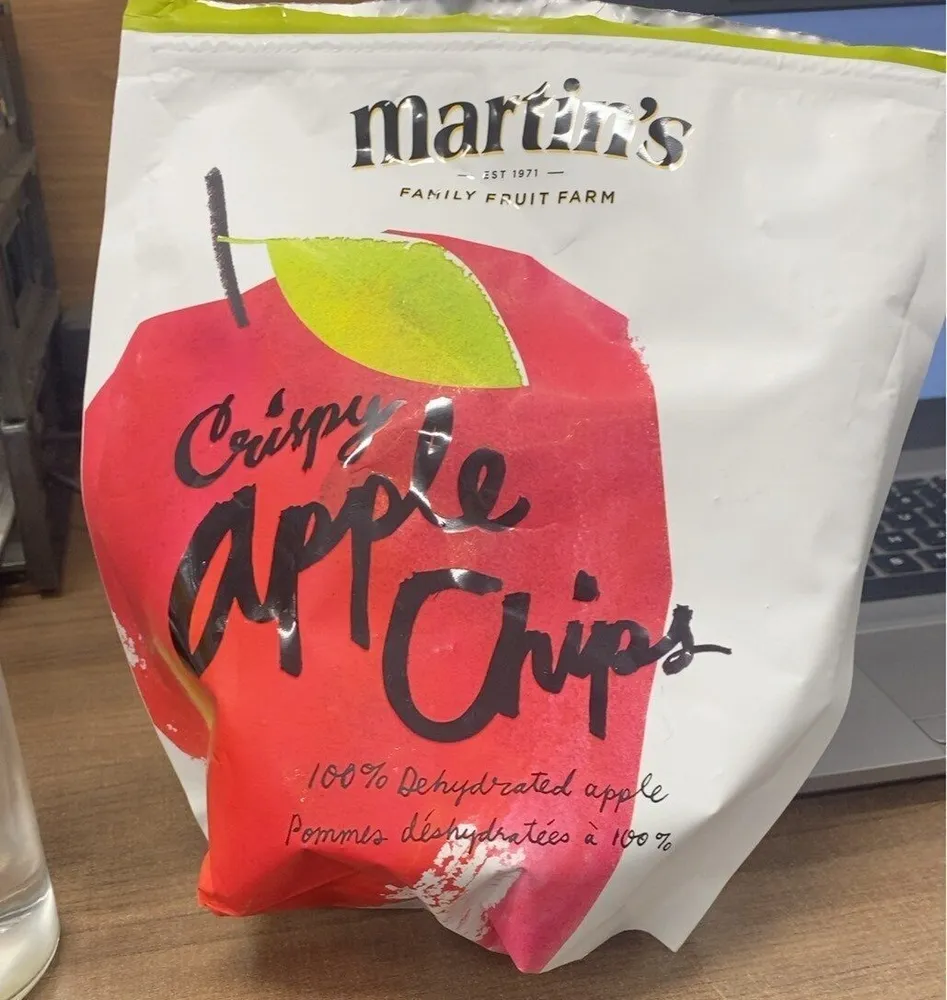 Crispy apple chips