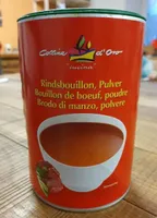 Bouillon de bœuf, poudre