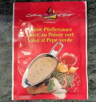 Sauce au poivre vert