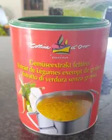 Extrait de légumes exempt de graisse