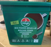 Bio fond brun lie