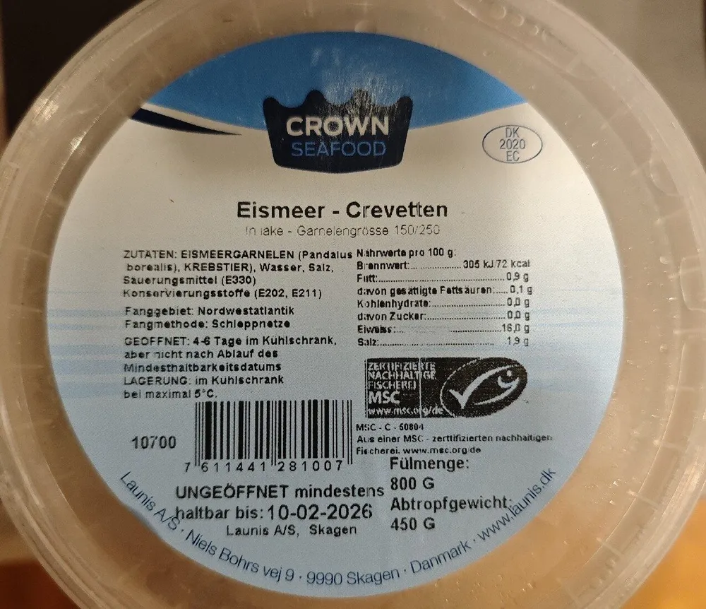 Crevetten