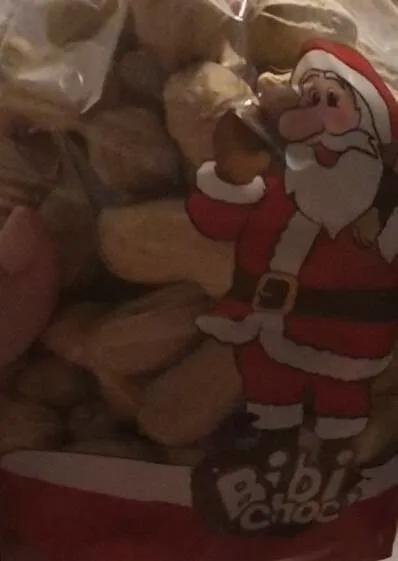 Paquet de Cacahouète et chocolat Noël