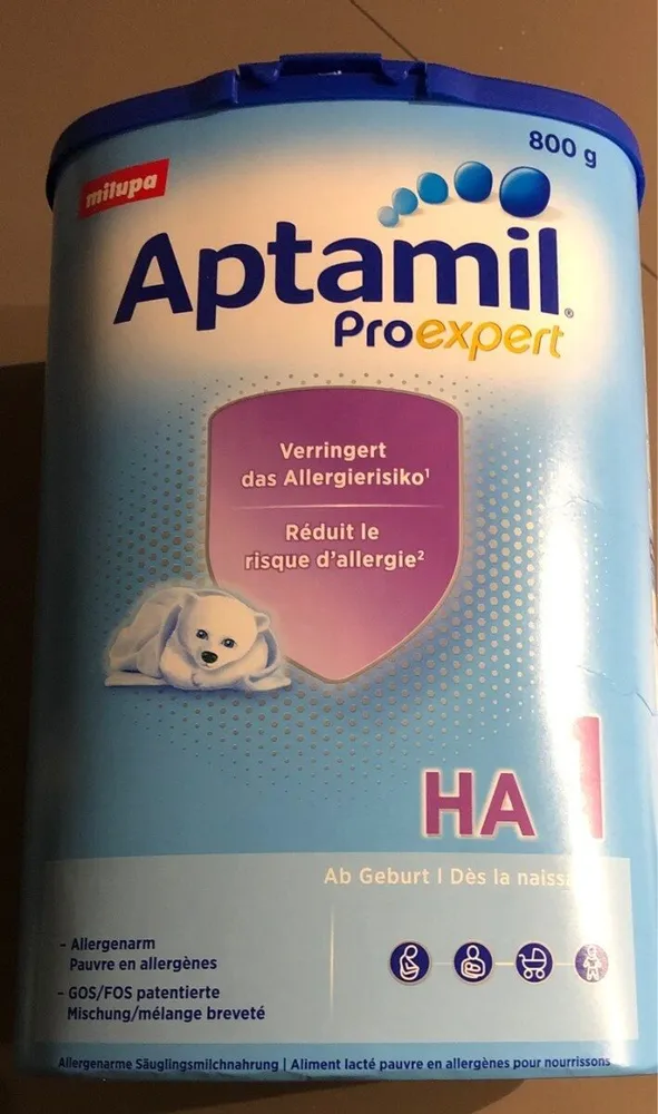 Aptamil réduit le risque d'allergies